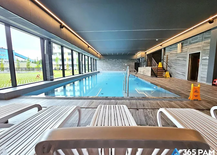 365pam - Alabaster - Basen, Sauna, Jacuzzi, Silownia, Restauracja * Kolberg